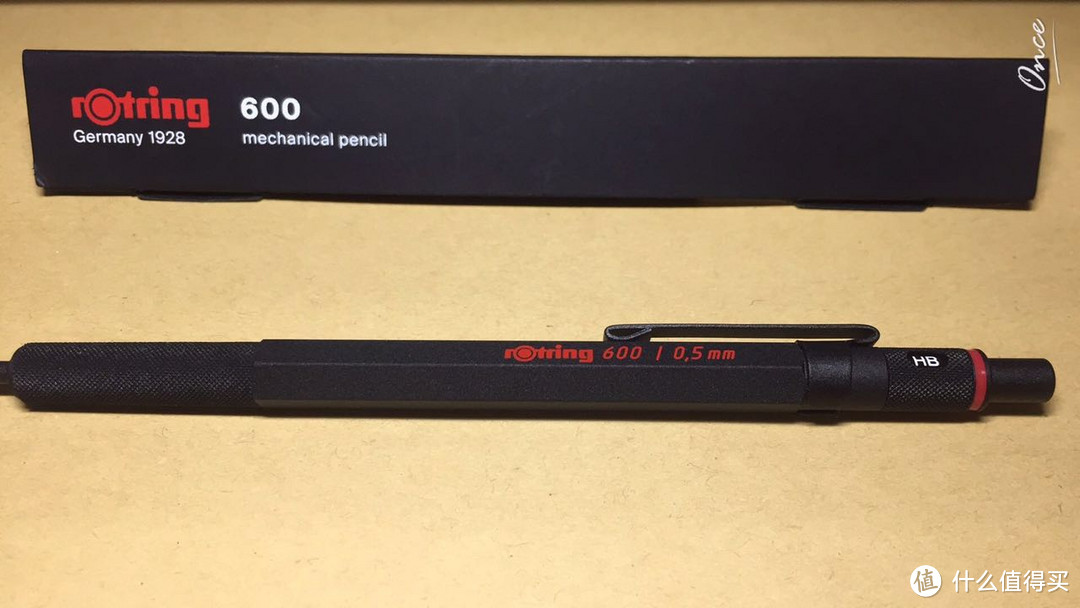 完全是为了好看而买的没用的笔 — rOtring 红环 600 自动铅笔 开箱