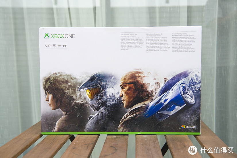 再穷也要玩光环5!Microsoft 微软 Xbox One S 游戏主机 开箱