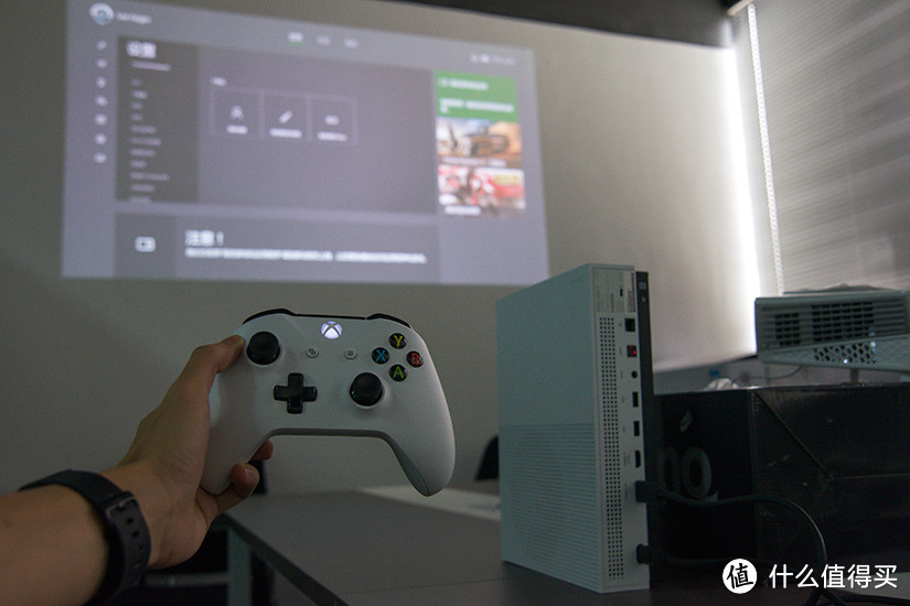 再穷也要玩光环5！Microsoft 微软 Xbox One S 游戏主机 开箱