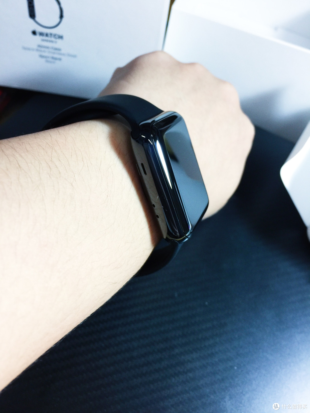 #原创新人# Apple Watch Series 2 深空黑色不锈钢 开箱上手