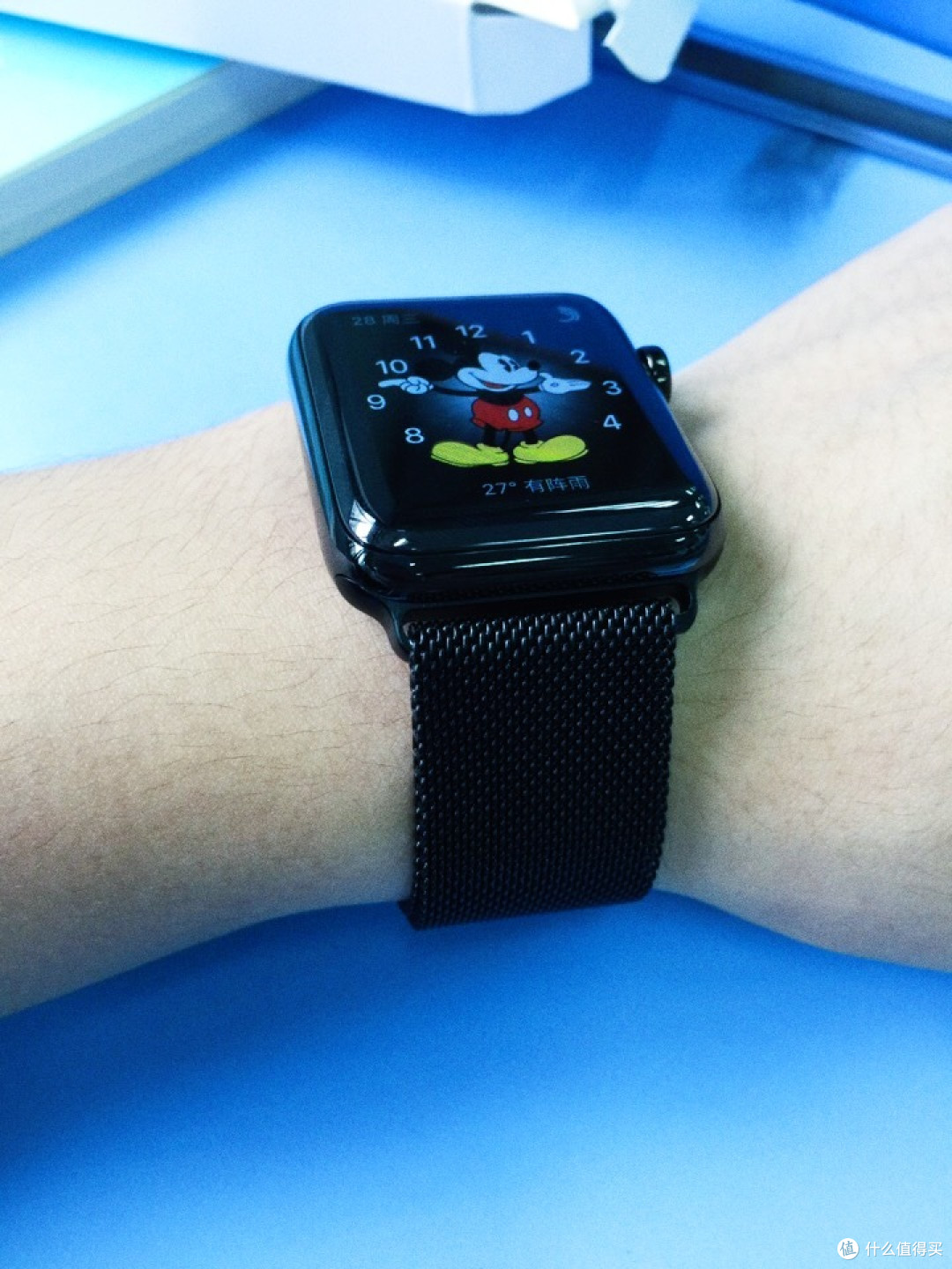 #原创新人# Apple Watch Series 2 深空黑色不锈钢 开箱上手