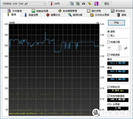 #原创新人#缝缝补补又三年，一次SSD升级：TOSHIBA 东芝 A100系列 240G SATA3 固态硬盘