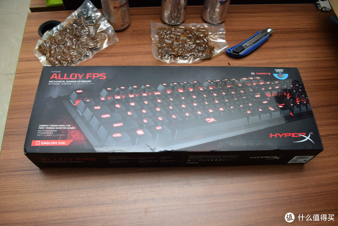 金士顿跨界首秀 HyperX Alloy FPS 青轴机械键盘