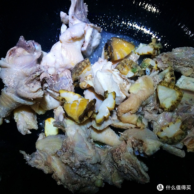 鲍鱼焖鸡，和白米饭简直配一脸