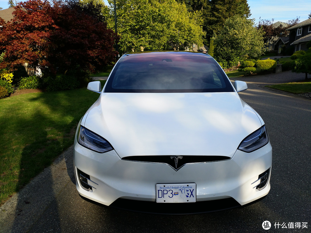 #首晒#为了爱豆，花保时捷的钱买电动车：Tesla 特斯拉 Model X 60D