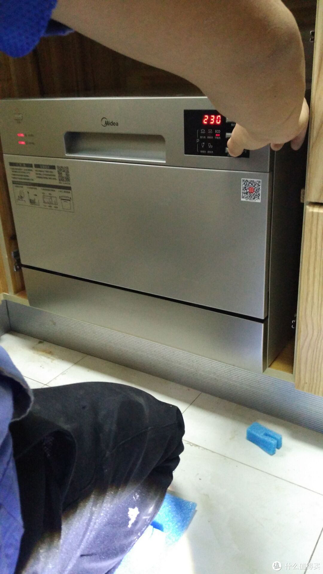 美的WIFI智能洗碗机-麻雀虽小，五脏俱全！