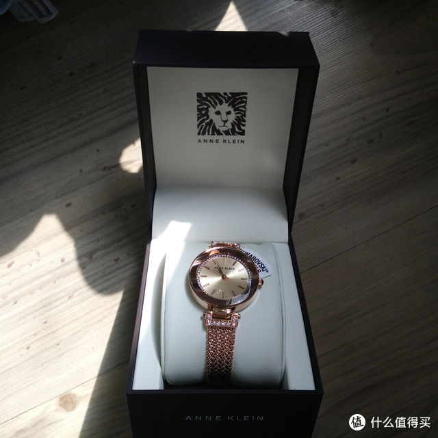 #原创新人#国庆送礼，买了块冷门表送老婆：Anne Klein 安妮·克莱因 女士石英表