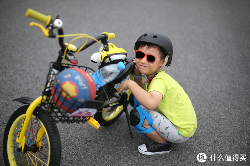 #本站首晒#上海名牌！凤凰16寸儿童自行车