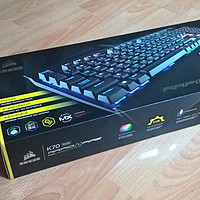 海盗船 K70 RGB MX Speed Silver银轴 机械键盘 开箱