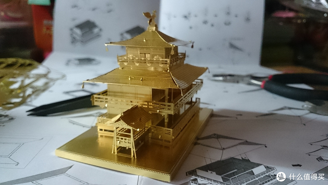 金阁寺 蚀刻片版 拼装体验