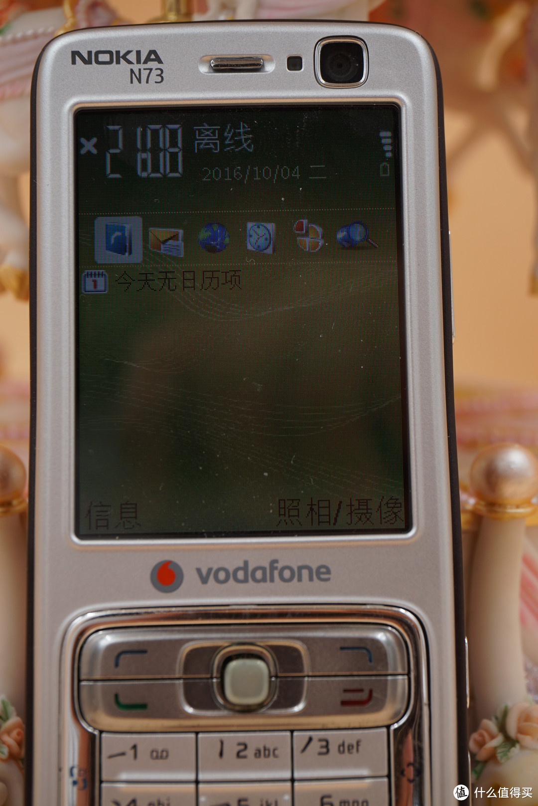 #本站首晒# IPHONE算什么？晒一晒10年前的街机：NOKIA 诺基亚 N73（附更换外壳）