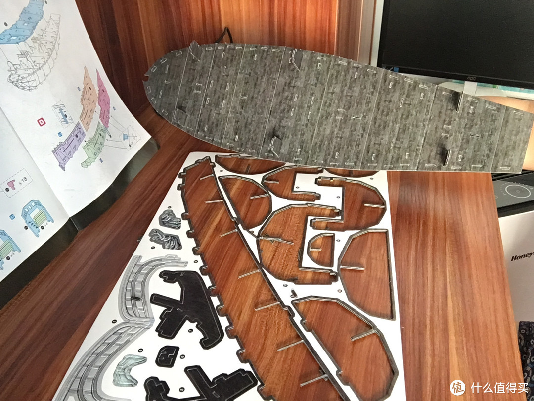 #本站首晒# CubicFun 乐立方 3D立体拼图玩具 船模系列 黑珍珠号 拼装全过程