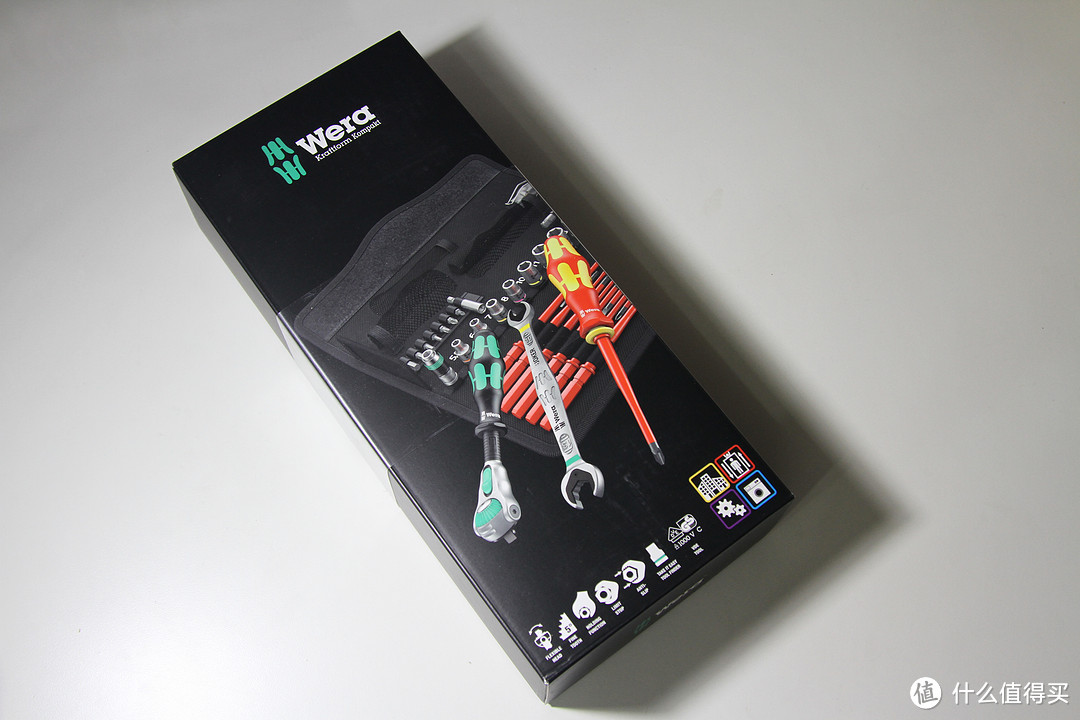 #本站首晒# WERA （Kraftform Kompakt ）35件综合绝缘螺丝刀套筒 W1