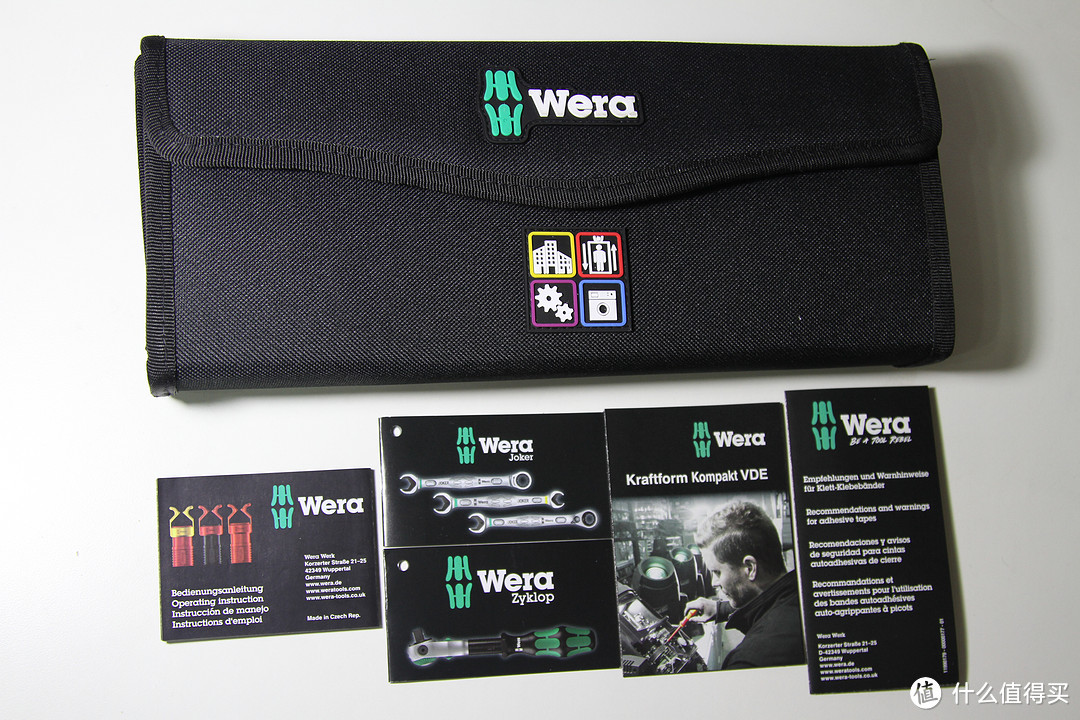 #本站首晒# WERA （Kraftform Kompakt ）35件综合绝缘螺丝刀套筒 W1