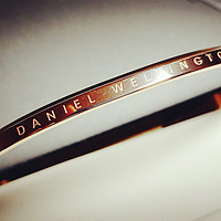#本站首晒# Daniel Wellington 丹尼尔·惠灵顿 Classic Cuff 玫瑰金手镯