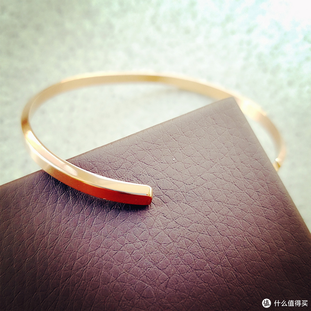 #本站首晒# Daniel Wellington 丹尼尔·惠灵顿 Classic Cuff 玫瑰金手镯