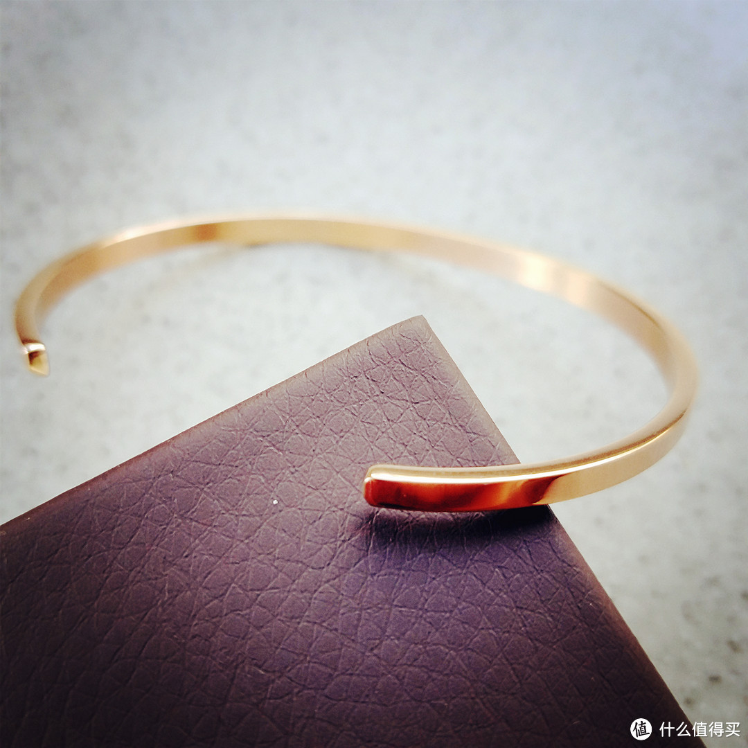 #本站首晒# Daniel Wellington 丹尼尔·惠灵顿 Classic Cuff 玫瑰金手镯