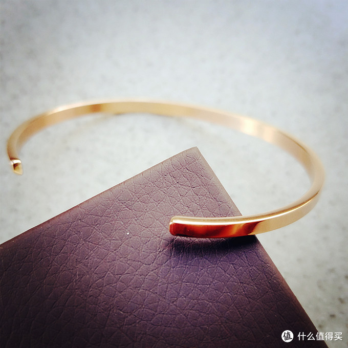 #本站首晒# Daniel Wellington 丹尼尔·惠灵顿 Classic Cuff 玫瑰金手镯