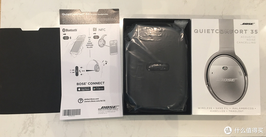 享受片刻宁静：BOSE QuiteComfort 35 无线降噪蓝牙耳机 开箱（附真人兽）