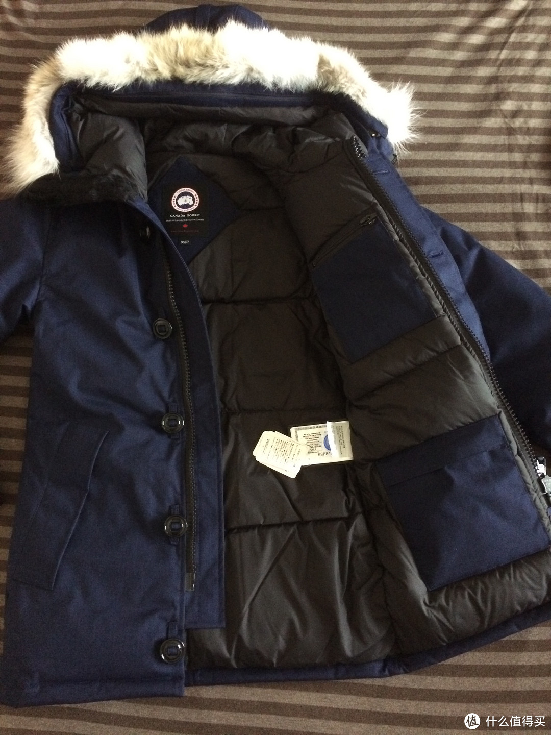 早起的“寒号鸟”买黑鹅：Canada goose 女款 羽绒服 晒单