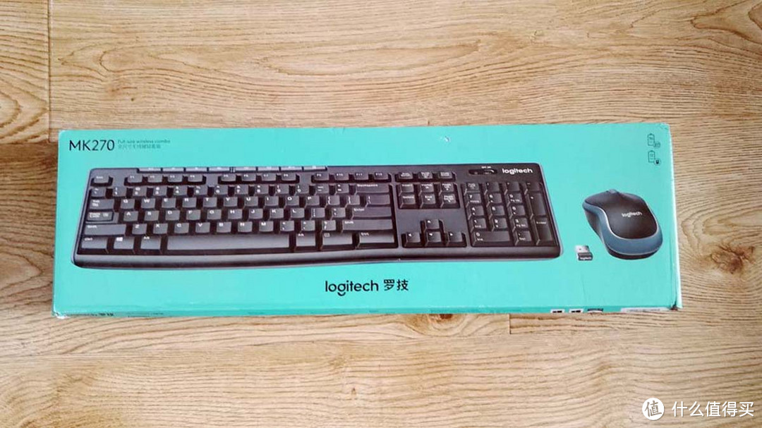 继续缩水 — Logitech 罗技 MK270 无线键鼠 套装评测