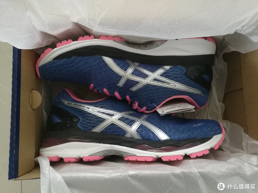 Asics gel-nimbus 18 新入手  跑起来