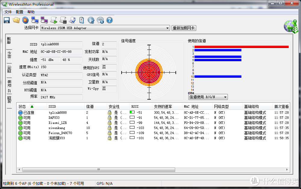 我很丑可是我很强悍 COMFAST CF-WU770N 150M大功率USB无线网卡