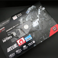 蓝宝石 R9 Fury 4G HBM Tri-X 显卡外观展示(风扇|背板|接口)