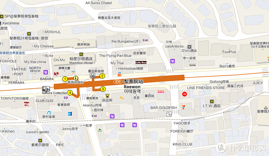 Miss E每年都在跑韩国：line 梨泰院旗舰店