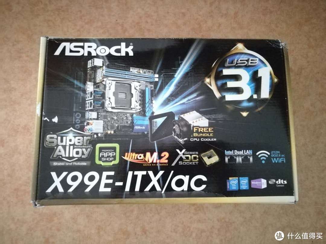 #原创新人# ASRock 华擎 X99E-ITX 妖板美国新蛋海淘经历分享