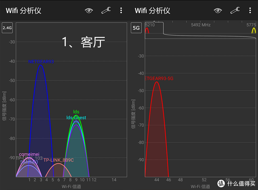 #原创新人#适合大户型的路由：NETGEAR 美国网件 R8500 无线路由器 简单信号测试