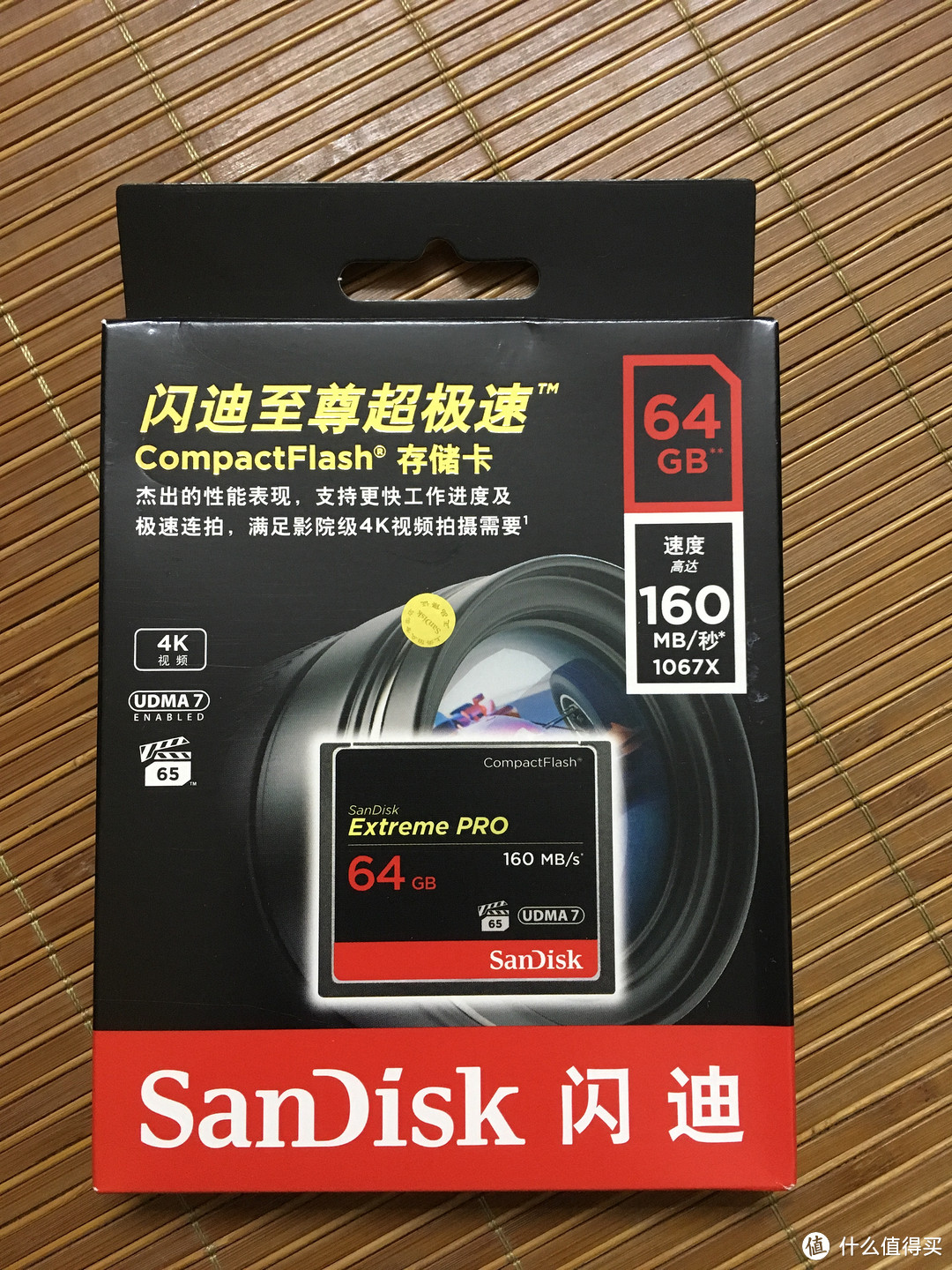 Sandisk Extreme Pro CF 64G(R160/W140)