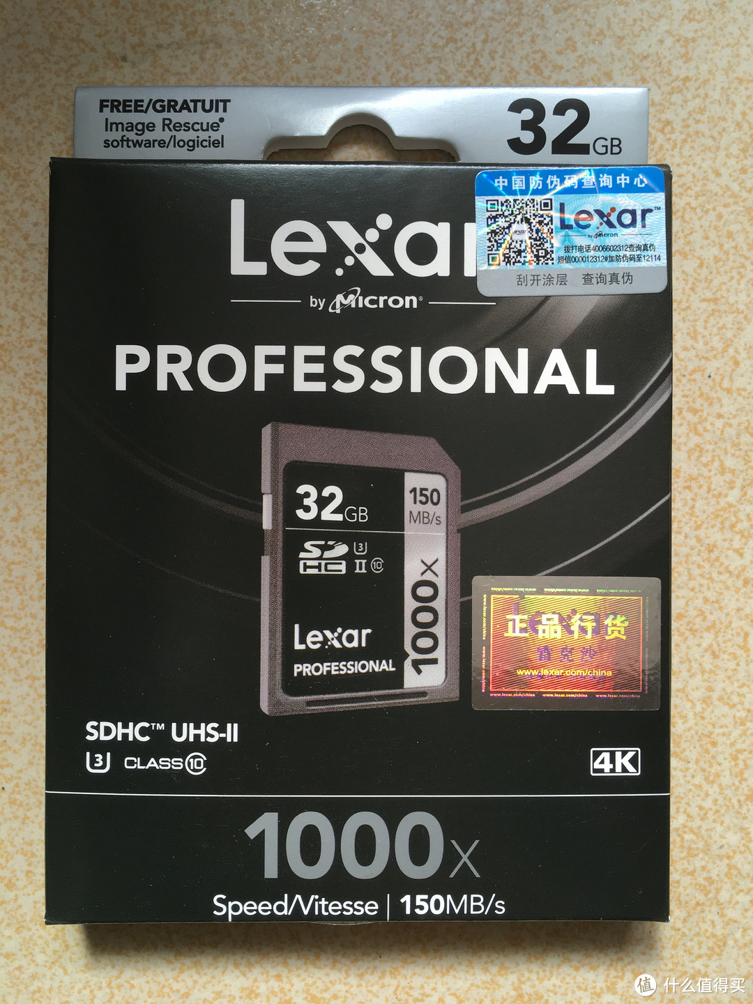 Lexar 1000X SDHC 32G(R150/W80)