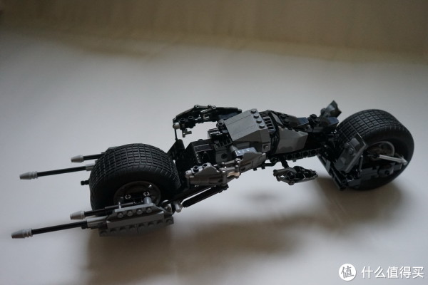 乐高还能这么拼 复刻 lego 乐高 限量版5004590 蝙蝠侠摩托