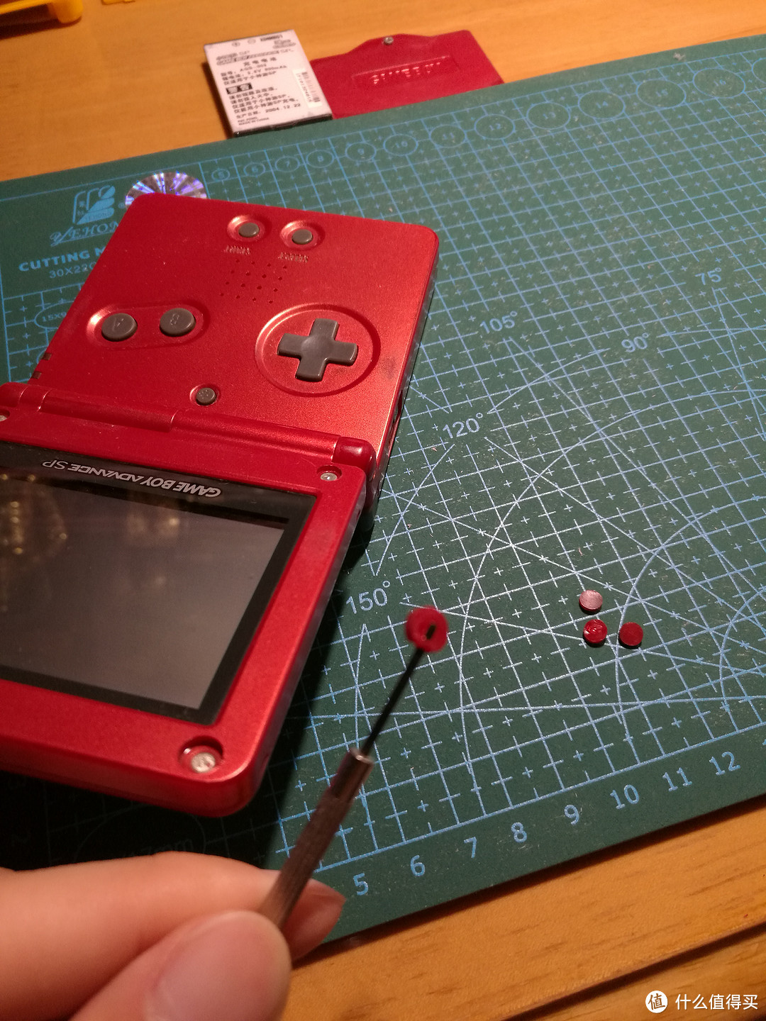 #原创新人# 纪念我逝去的青春——Nintendo 任天堂 GBA SP 游戏机 换装记