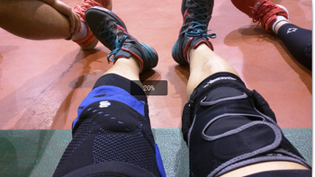 #原创新人# 中年篮球爱好者的护膝选择——Bauerfeind 保尔防 基础款护膝