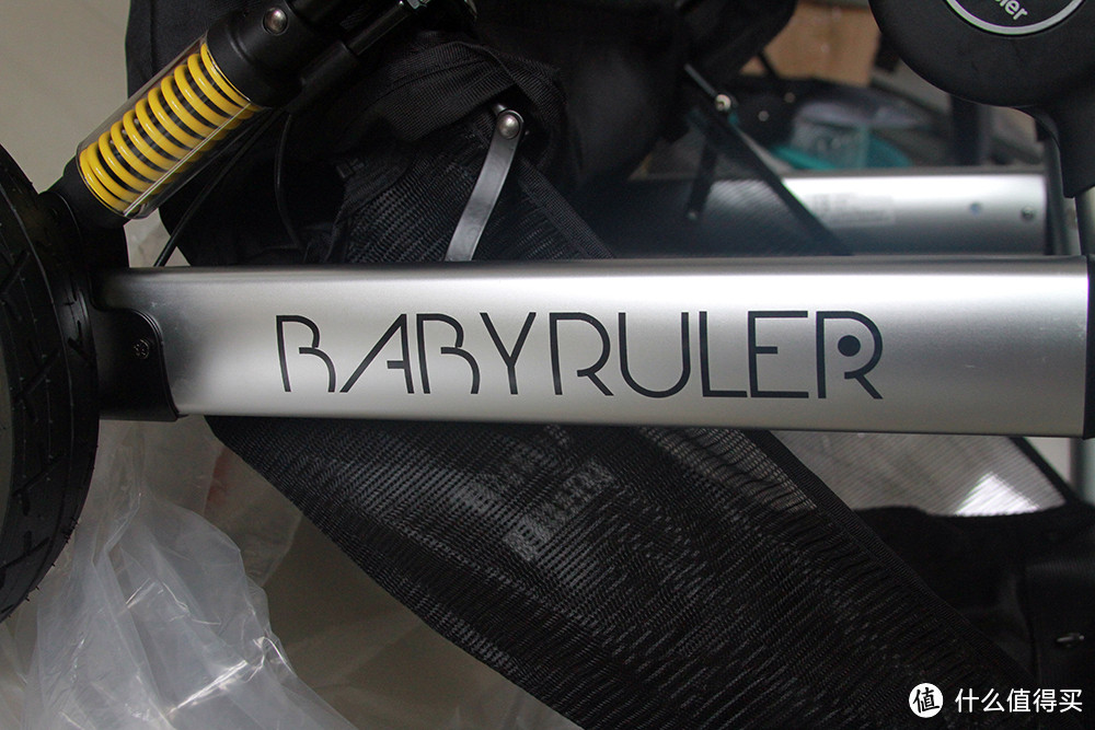 宝贝的新座驾——babyruler 贝龙儿高景观四轮推车 简单开箱体验