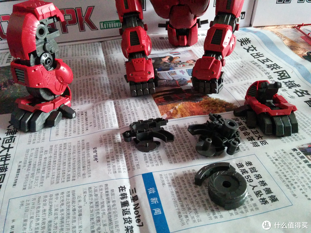 #本站首晒# KOTOBUKIYA 寿屋 HMM索斯机械兽 IRON KONG 金刚 拼装模型 晒单