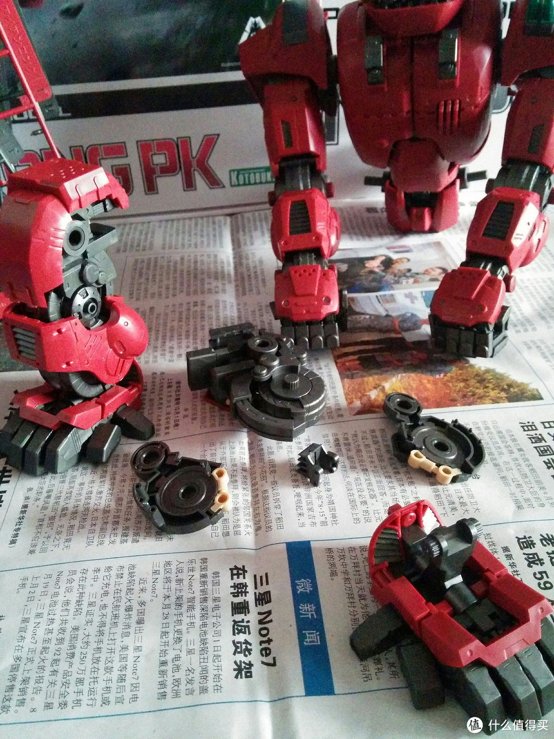 #本站首晒# KOTOBUKIYA 寿屋 HMM索斯机械兽 IRON KONG 金刚 拼装模型 晒单