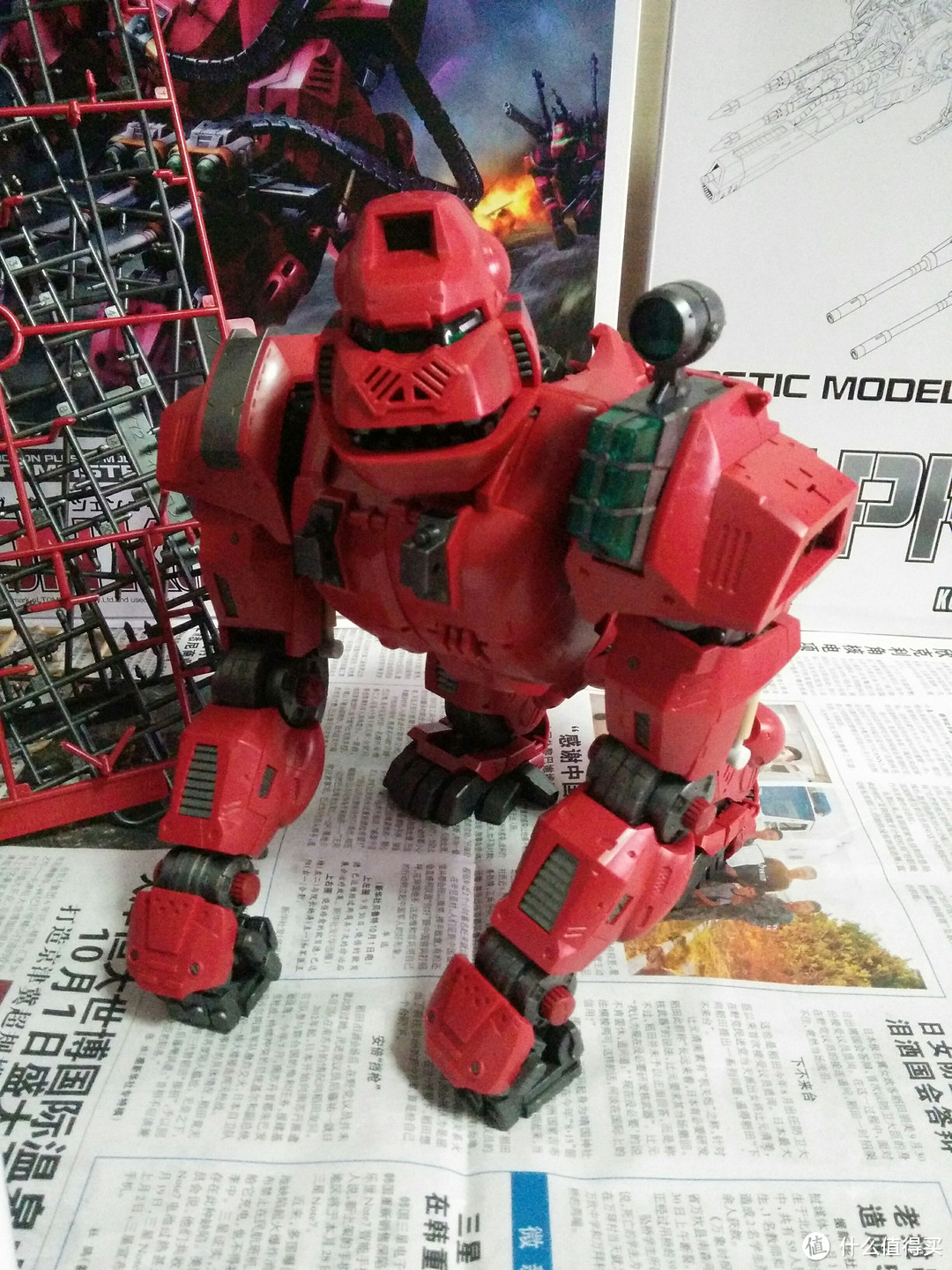 #本站首晒# KOTOBUKIYA 寿屋 HMM索斯机械兽 IRON KONG 金刚 拼装模型 晒单