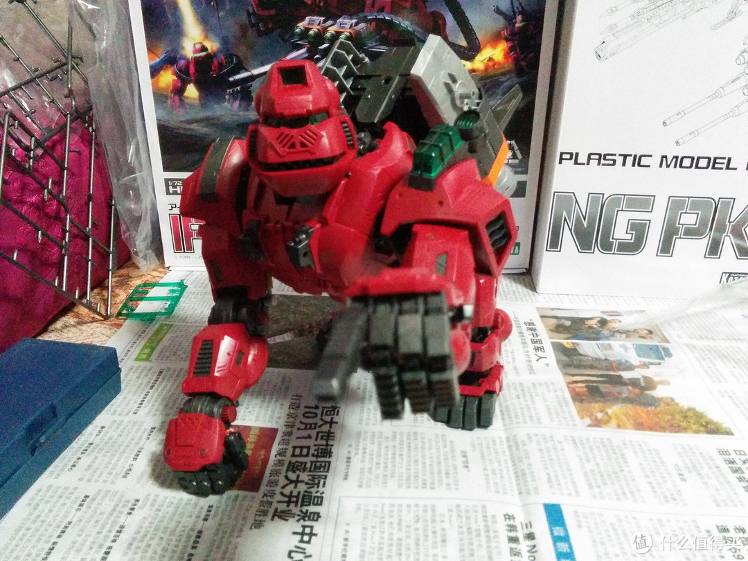 #本站首晒# KOTOBUKIYA 寿屋 HMM索斯机械兽 IRON KONG 金刚 拼装模型 晒单