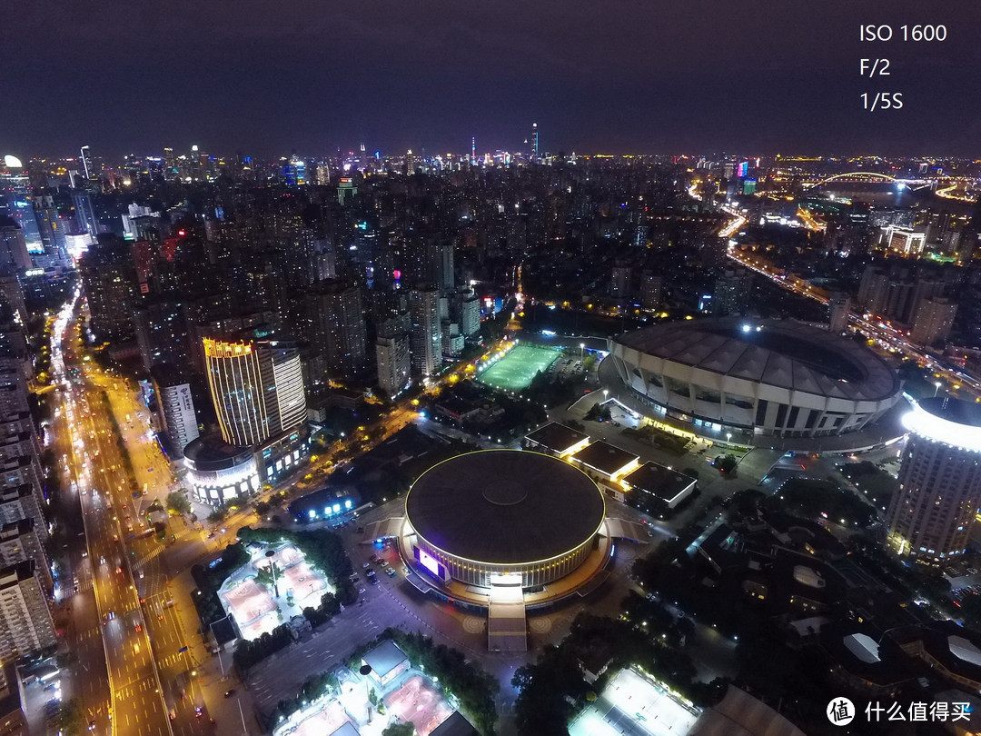 航拍夜景照片和后期堆栈处理经验分享