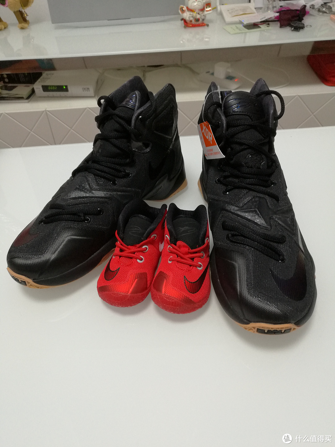 大手牵小手，大脚陪伴小脚——NIKE 耐克 lebron 13代篮球鞋 “父与子”开箱