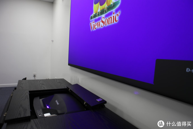 本站首晒# viewsonic 优派 ls820 激光电视首测