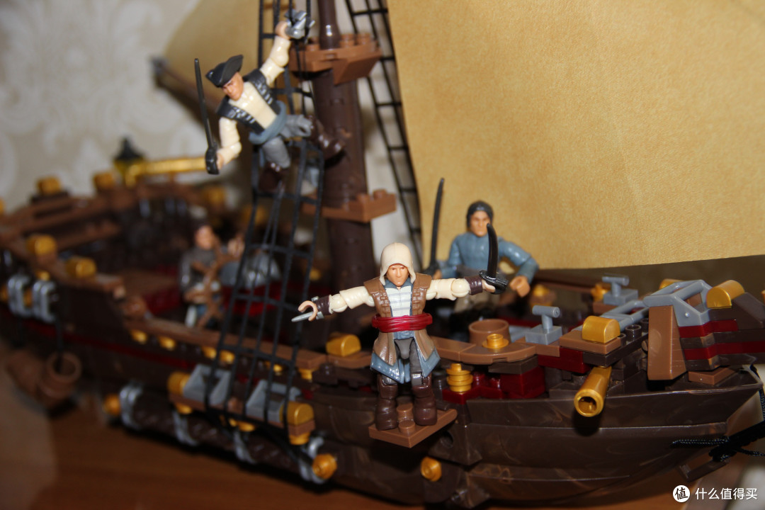 Mega Bloks 美高 Assassin's Creed Gunboat Takeover 刺客信条 炮艇