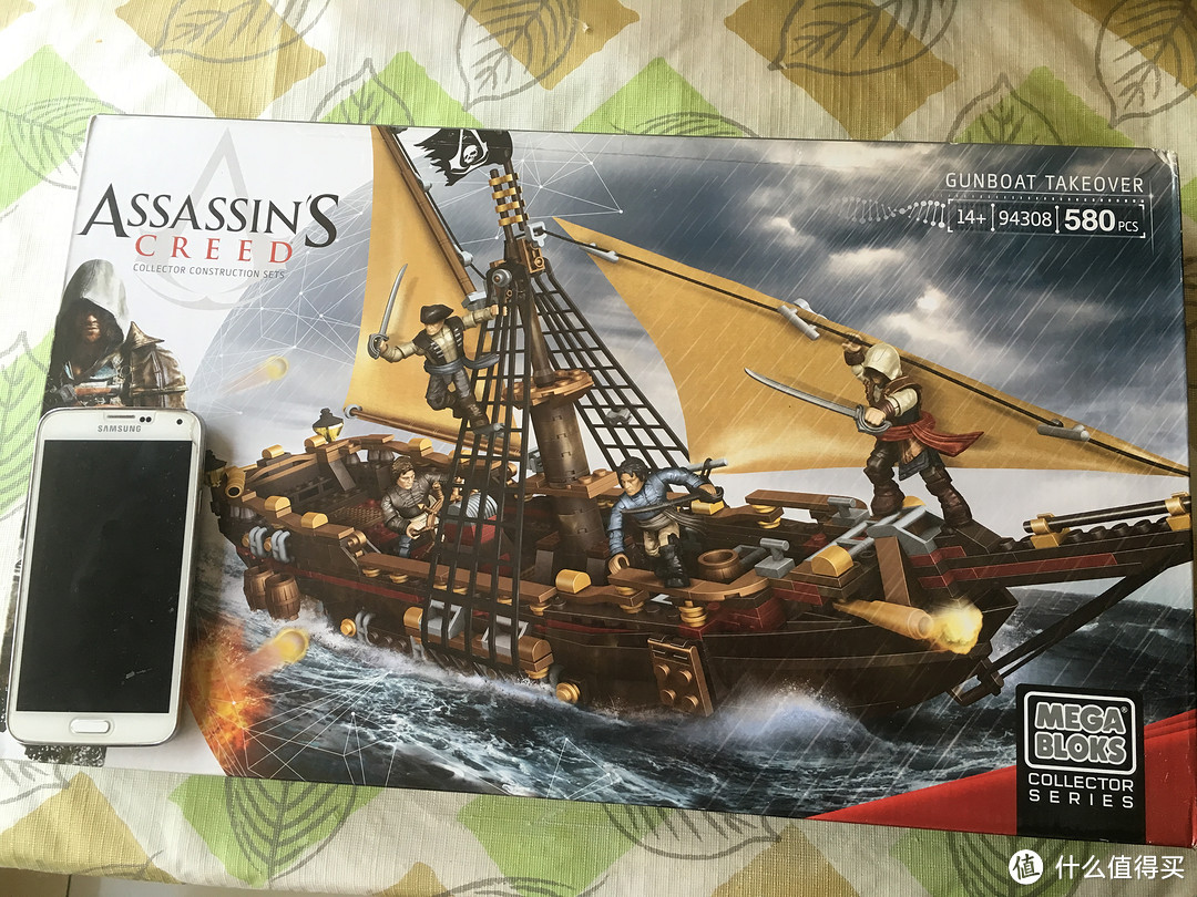 Mega Bloks 美高 Assassin's Creed Gunboat Takeover 刺客信条 炮艇