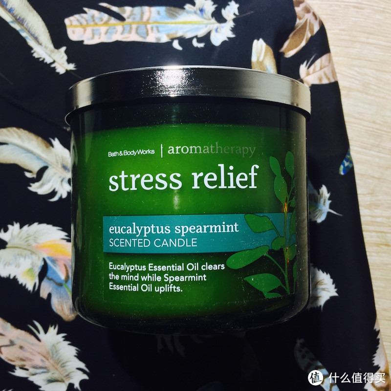 Bath&Body Works Strees Relief 蜡烛开箱与使用