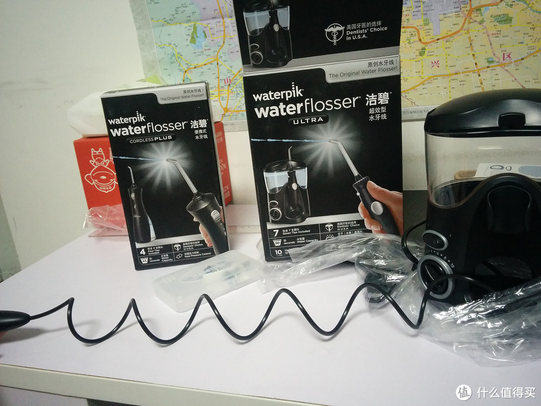 正畸路上的小帮手——waterpik 洁碧 WP-112EC +462EC套装 炫黑版 冲牙器