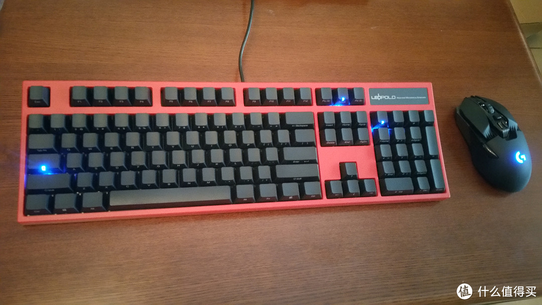#原创新人#Leopold fc900r 红轴侧刻赤色限定版 键盘 开箱及简单使用感受
