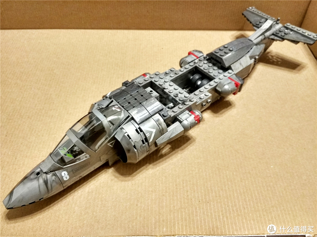 MEGA BLOKS 美高 使命召唤系列 CNG86 av-8鹞式战斗机 拼插模型 开箱简评